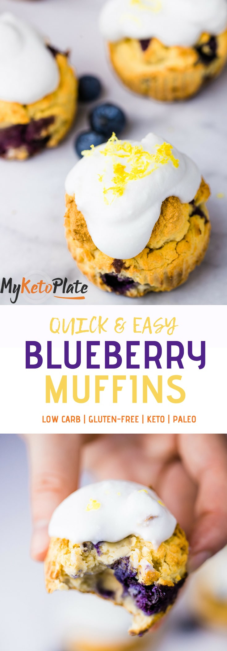 Dairy Free Keto Muffins
 Easy Dairy Free Keto Paleo Blueberry Muffins MyKetoPlate