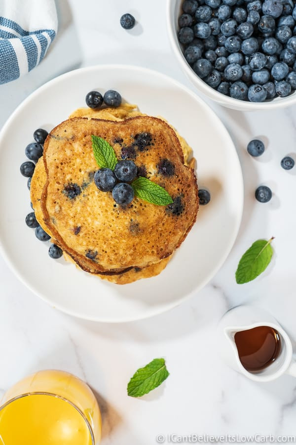 Dairy Free Keto Pancakes Almond Flour
 Fluffy Keto Blueberry Pancakes Almond Flour Low Carb