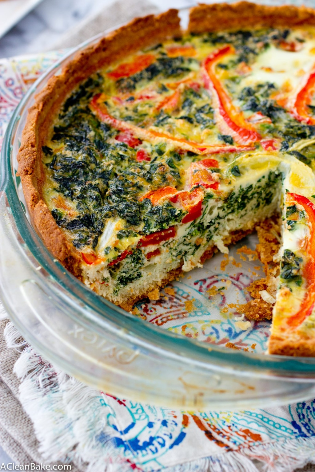 Dairy Free Keto Quiche
 Paleo Quiche gluten free clean eating