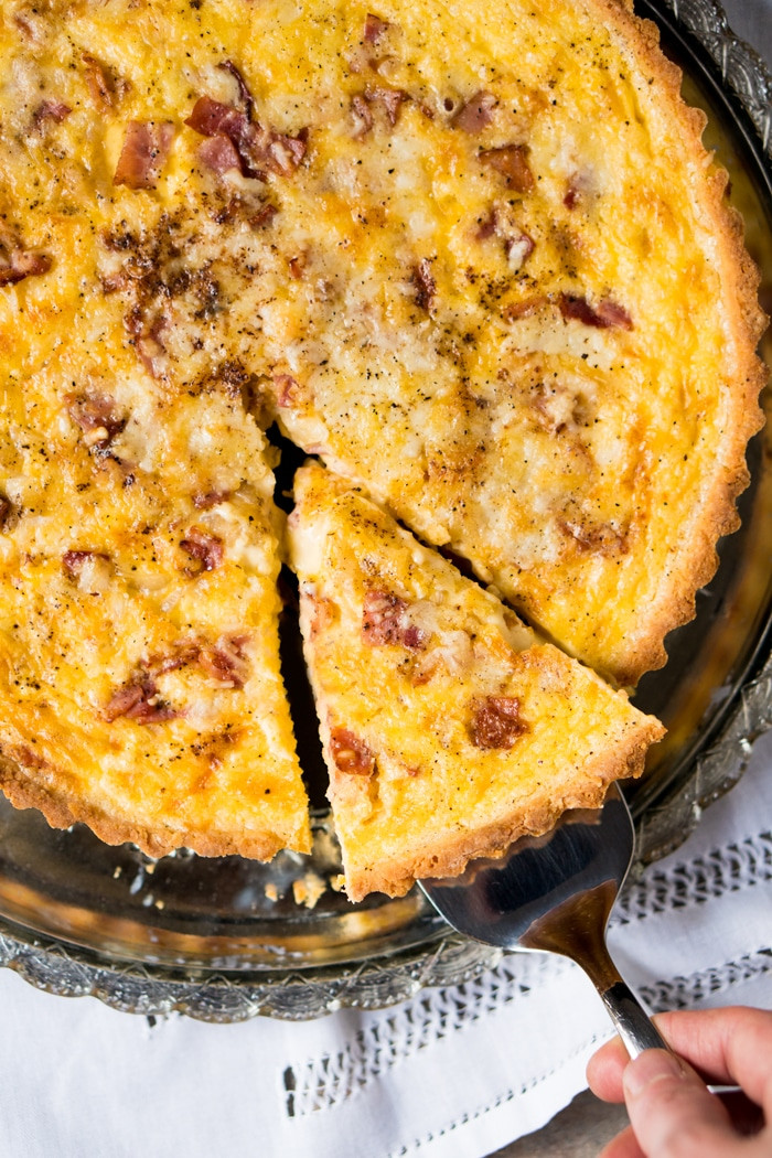 Dairy Free Keto Quiche
 Keto Quiche Lorraine With A Super Flaky Crust gnom gnom