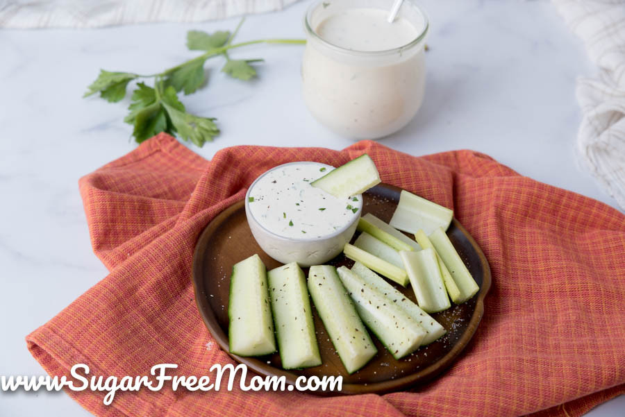 Dairy Free Keto Ranch Dressing
 Dairy Free Keto Ranch Dressing