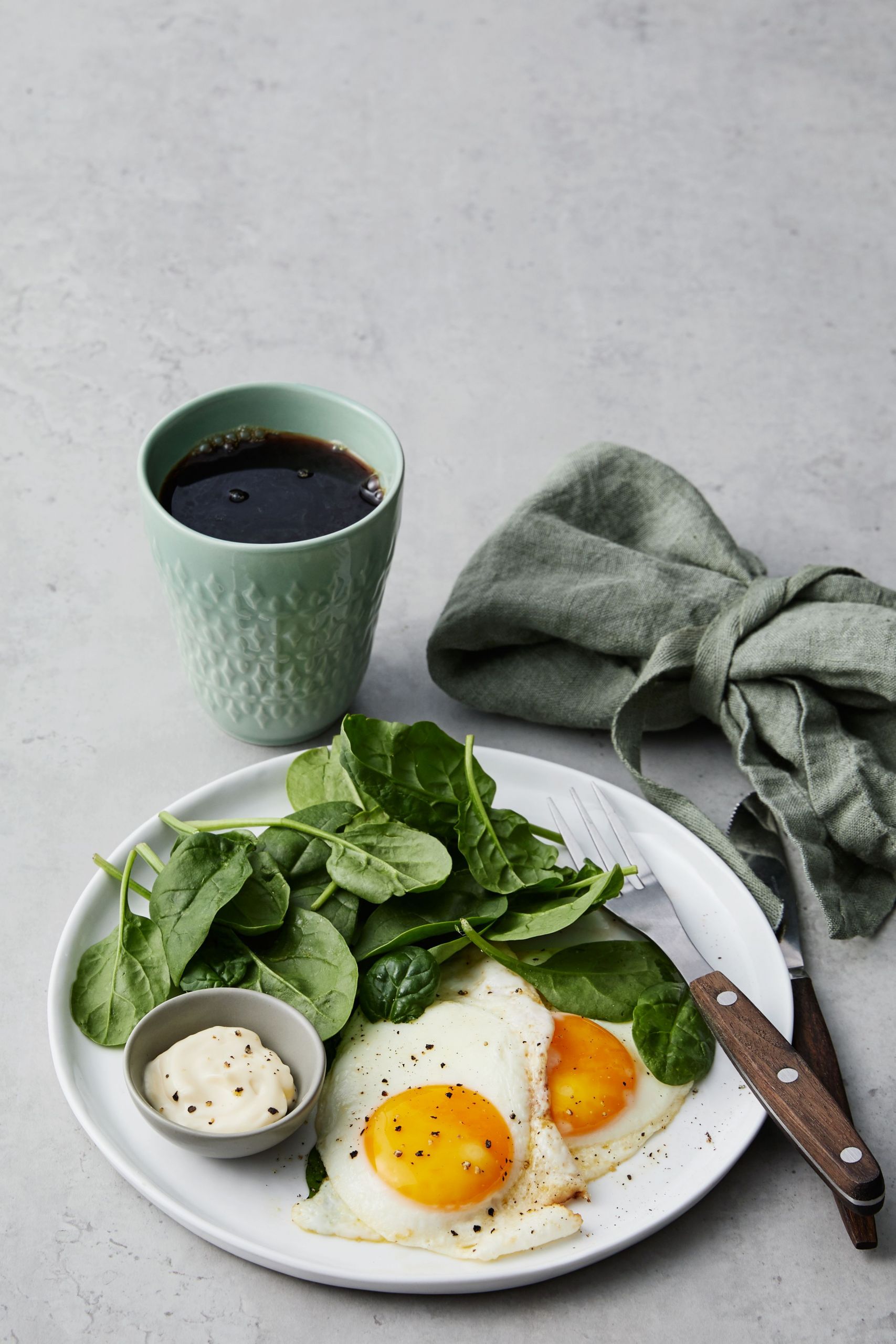 Dairy Free Keto Recipes Breakfast
 Simple keto breakfast with fried eggs Recipe
