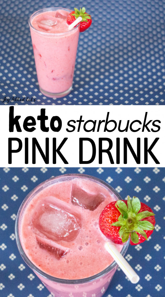 Dairy Free Keto Starbucks Drinks
 Keto Starbucks Pink Drink Dairy Free Sugar Free Low