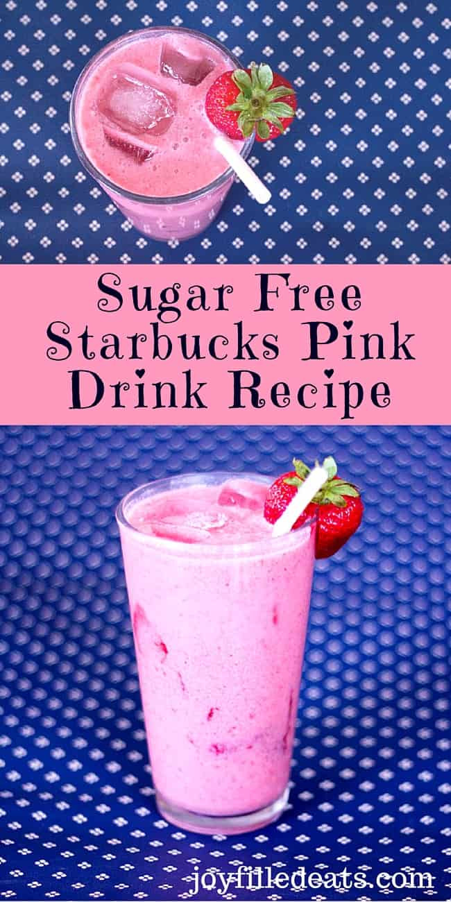 Dairy Free Keto Starbucks Drinks
 Keto Starbucks Pink Drink Dairy Free Sugar Free Low