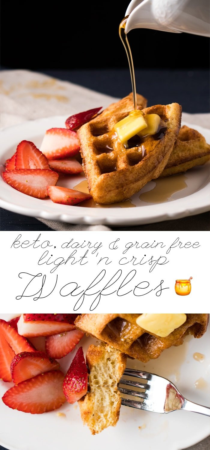 Dairy Free Keto Waffles
 Grain Free & Keto Waffles ? Light Fluffy & ly 1g net carb