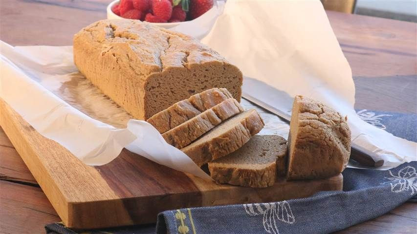 Danielle Walker Grain Free Bread
 So easy Make this simple grain free bread in your blender