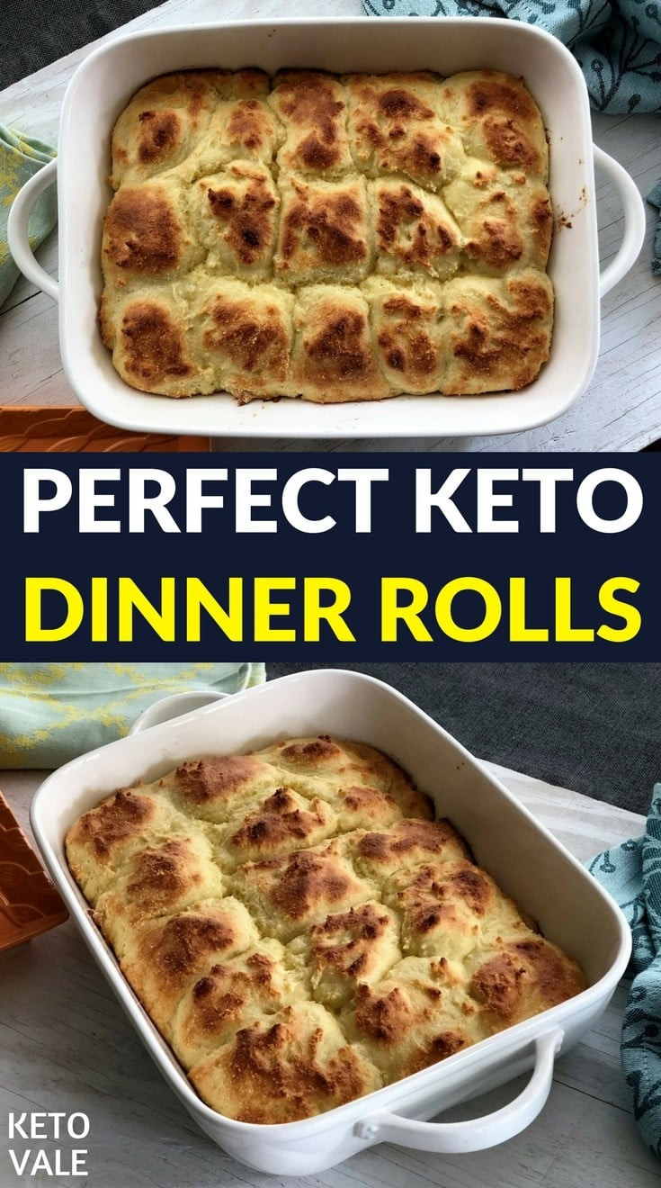 Delicious Keto Recipes
 Tasty and Easy Keto Dinner Rolls Low Carb Gluten Free