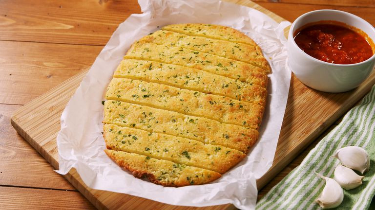 Delish Keto Garlic Bread
 50 Keto Bread Recipes