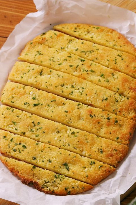 Delish Keto Garlic Bread
 15 Keto Super Bowl Snacks Easy Low Carb Football Appetizers