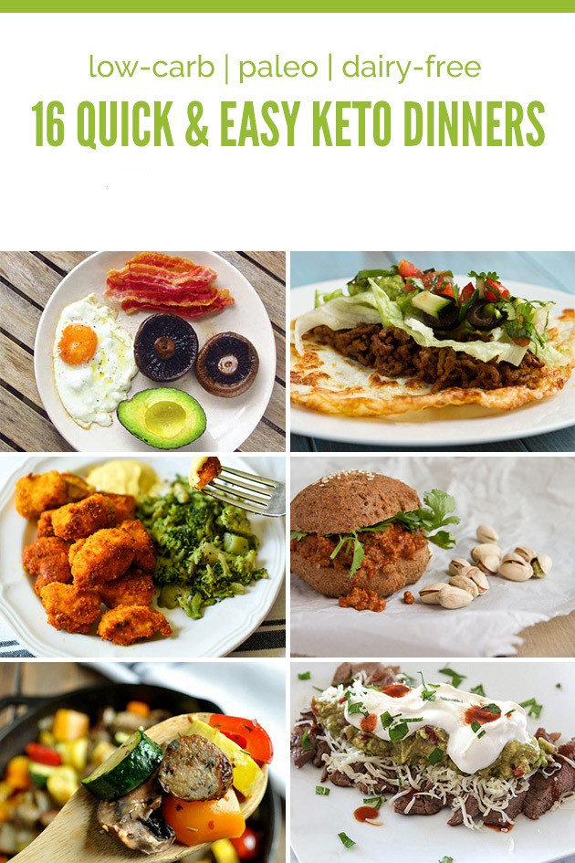 Dinner Ideas Healthy Keto
 Quick and Easy Keto Dinner Ideas – FREE Diet Plan