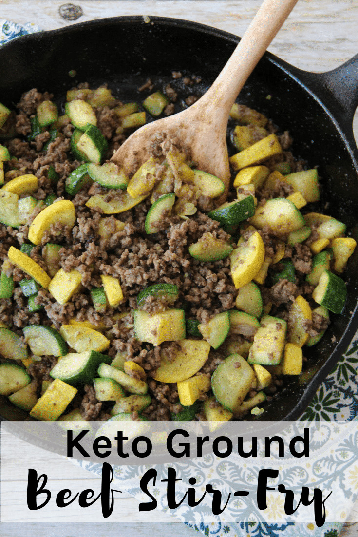 Dinner Recipes With Ground Beef Keto
 Keto Ground Beef Stir Fry Simple & Delicious