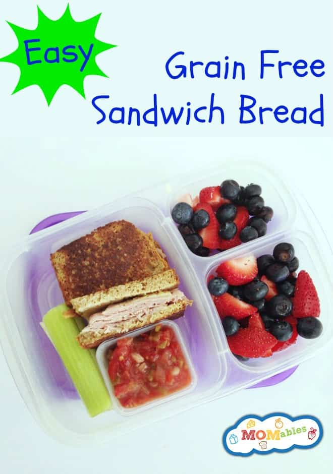 Easy Grain Free Bread
 Easy Grain Free Sandwich Bread Recipe Blender Bread
