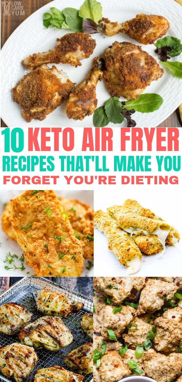 Easy Keto Air Fryer Recipes
 10 Keto Air Fryer Recipes to Keep Your Diet Interesting