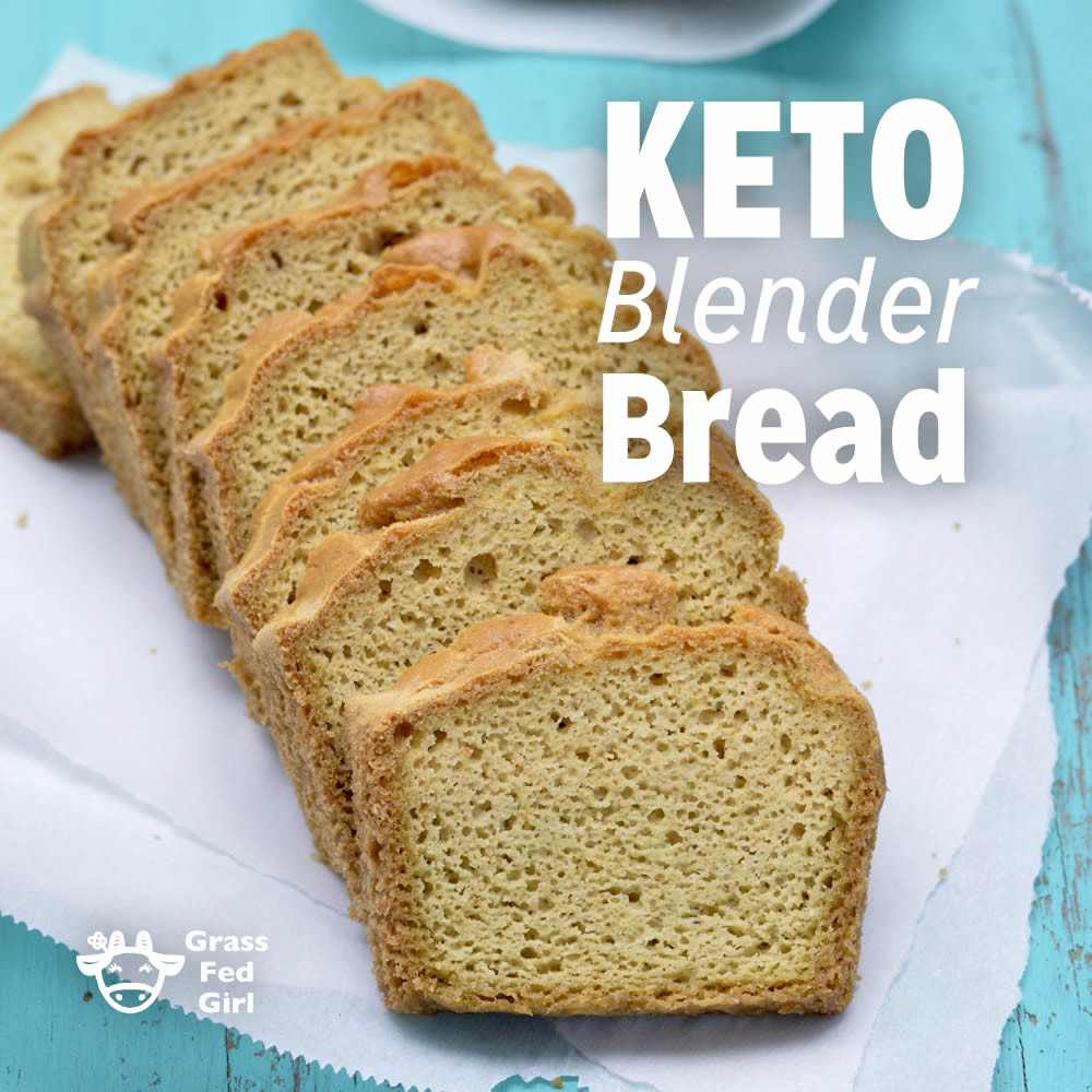 Easy Keto Bread Recipe
 Easy Low Carb Keto Blender Bread Recipe