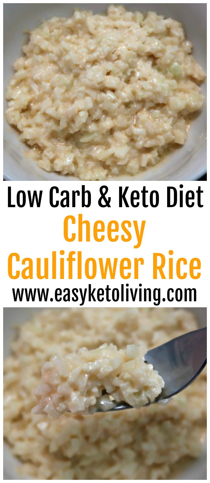 Easy Keto Cauliflower Recipes
 Cheesy Cauliflower Rice Recipe Easy Low Carb & Keto Diet