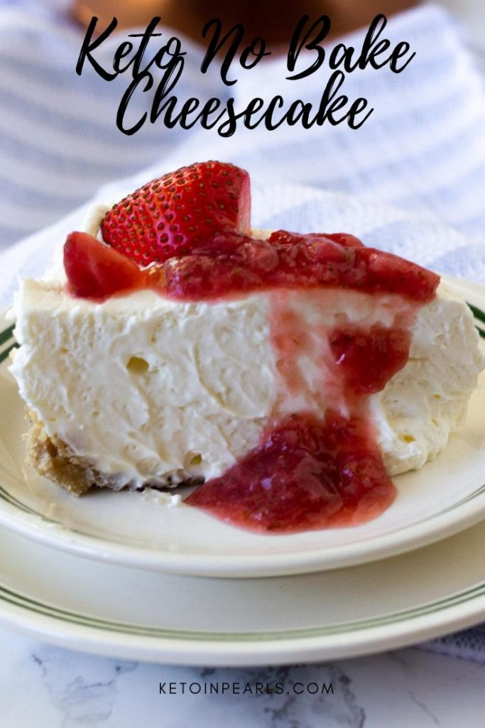 Easy Keto Cheesecake No Bake
 Easy Keto No Bake Cheesecake