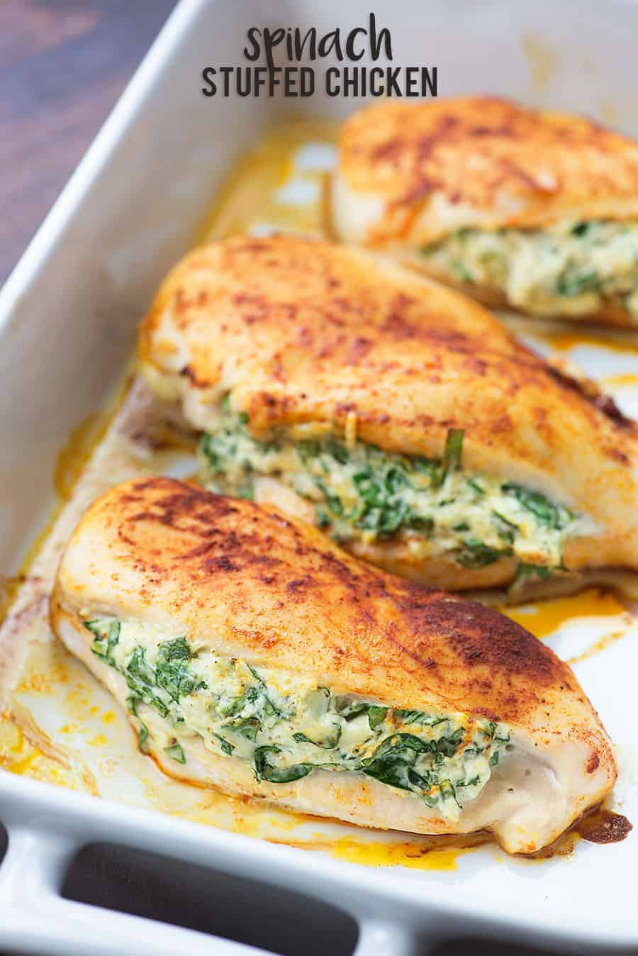 Easy Keto Chicken Breast Recipes
 Spinach Stuffed Chicken Breasts a healthy low carb