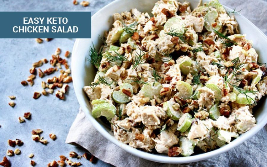 Easy Keto Chicken Salad
 20 Satisfying Keto Lunch Ideas Recipes to Fuel Your Day