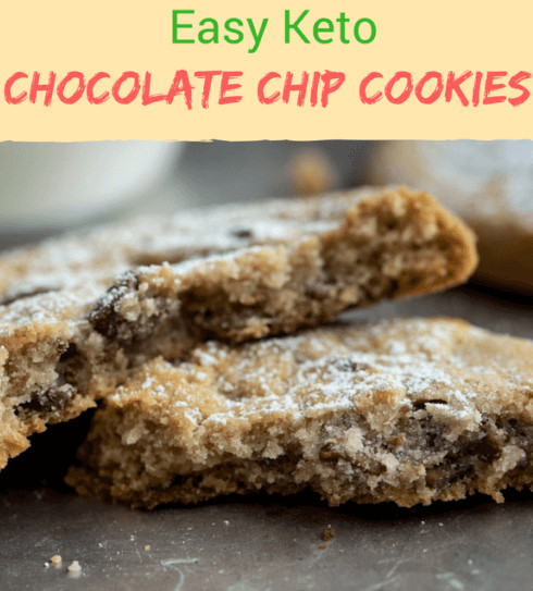 Easy Keto Chocolate Chip Cookies
 Easy Keto Cookies for the Holidays