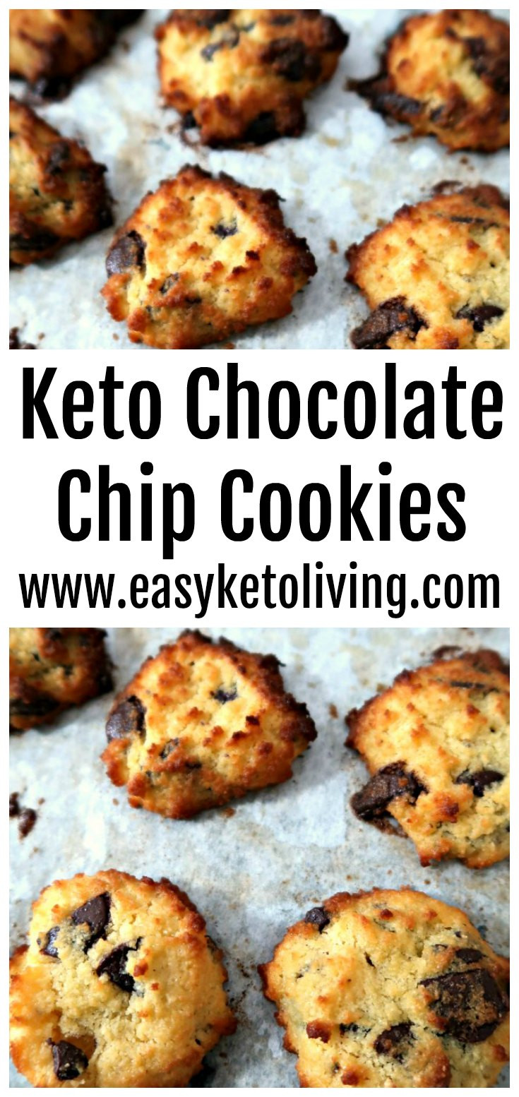 Easy Keto Chocolate Chip Cookies
 Keto Chocolate Chip Cookies Recipe Low Carb Coconut