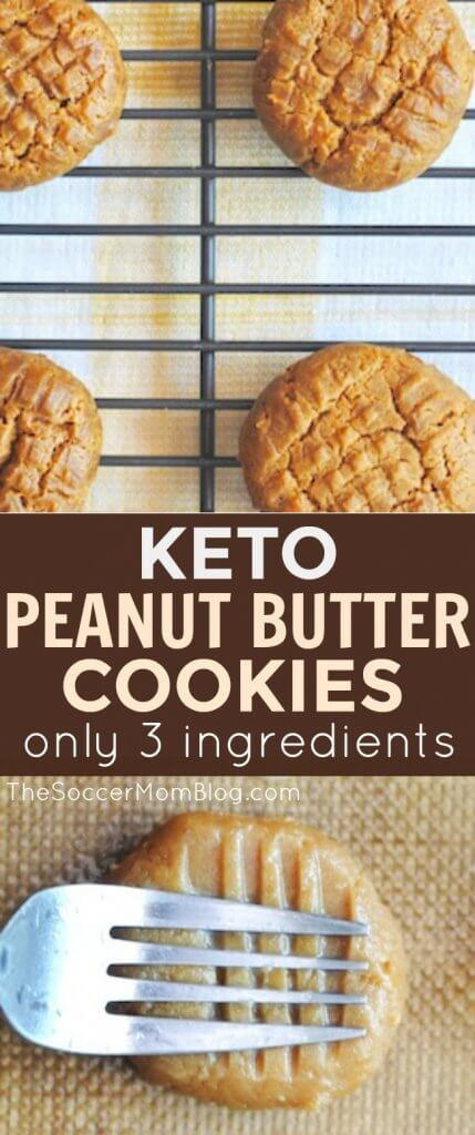 Easy Keto Cookies 3 Ingredients
 3 Ingre nt Keto Peanut Butter Cookies VIDEO The