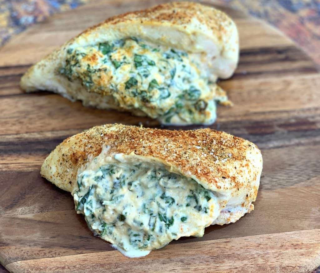 Easy Keto Cream Cheese Recipes
 Easy Low Carb Keto Spinach Cream Cheese Stuffed Chicken