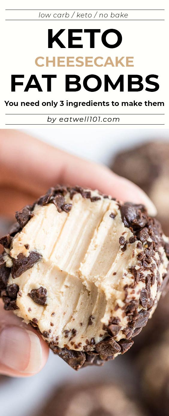 Easy Keto Fat Bombs 3 Ingredient
 3 Ingre nt Cheesecake Keto Fat Bombs Recipe – Cream