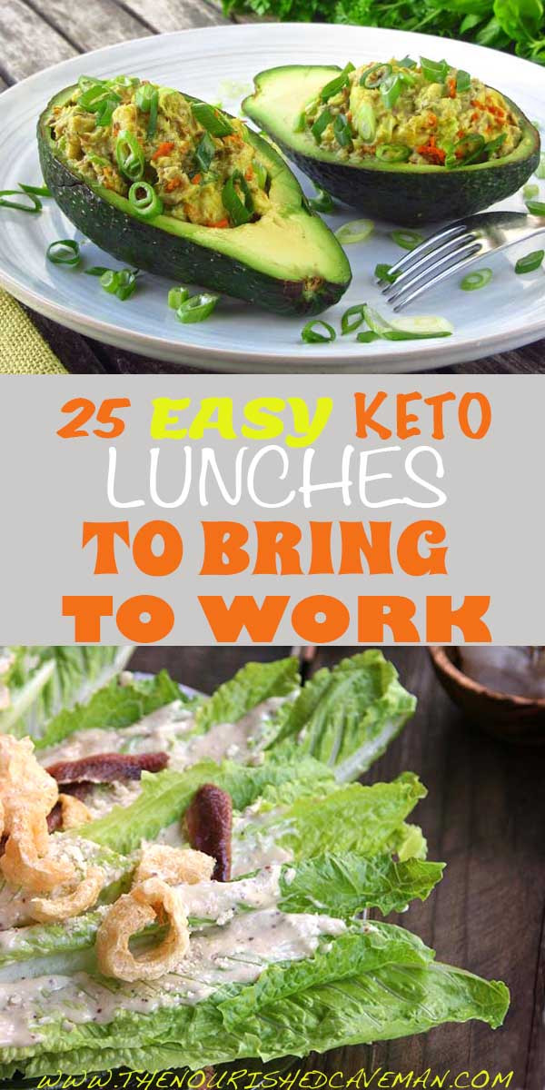 Easy Keto Lunch Ideas
 25 Easy Keto Lunches To Bring To Work The Nourished Caveman