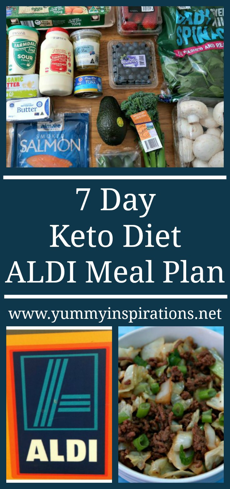 Easy Keto Meal Plan For A Week
 7 Day Keto ALDI Meal Plan Low Carb Ketogenic Diet Meals