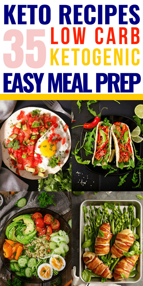 Easy Keto Meals For Beginners
 35 Easy Keto Recipes For Meal Prep Sunday Word to Your
