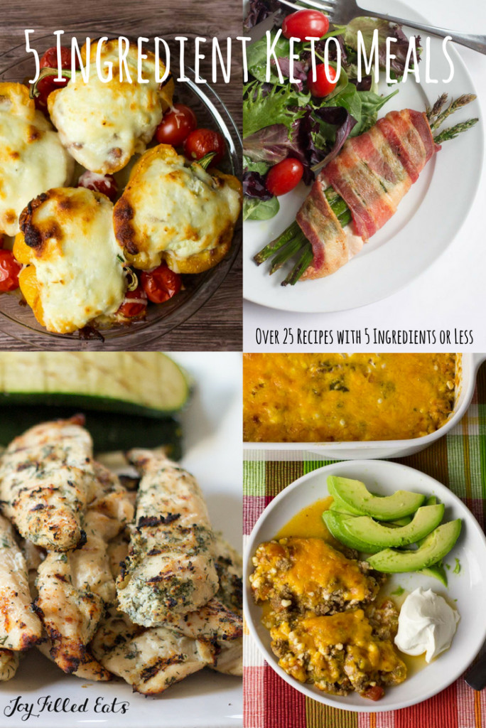 Easy Keto Meals
 Easy Keto Meals 5 Ingre nts or Less 25 Low Carb Entrees