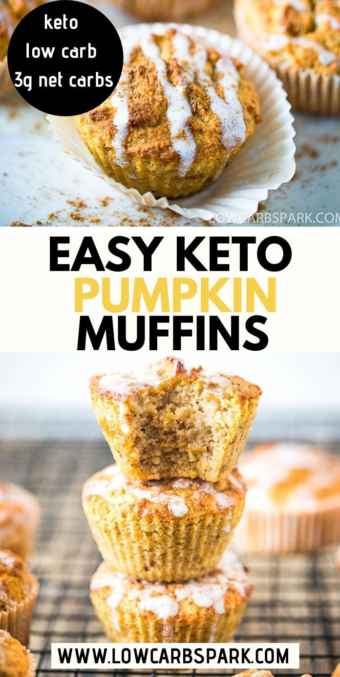 Easy Keto Muffins
 Super Easy Keto Pumpkin Muffins Low Carb Spark