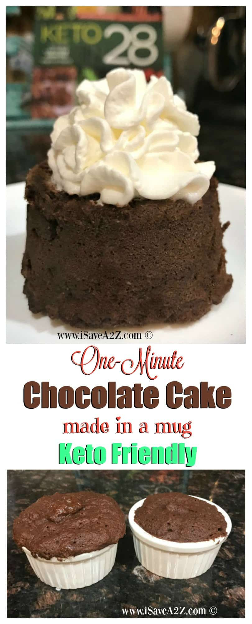 Easy Keto Mug Cake
 e Minute Keto Chocolate Mug Cake iSaveA2Z