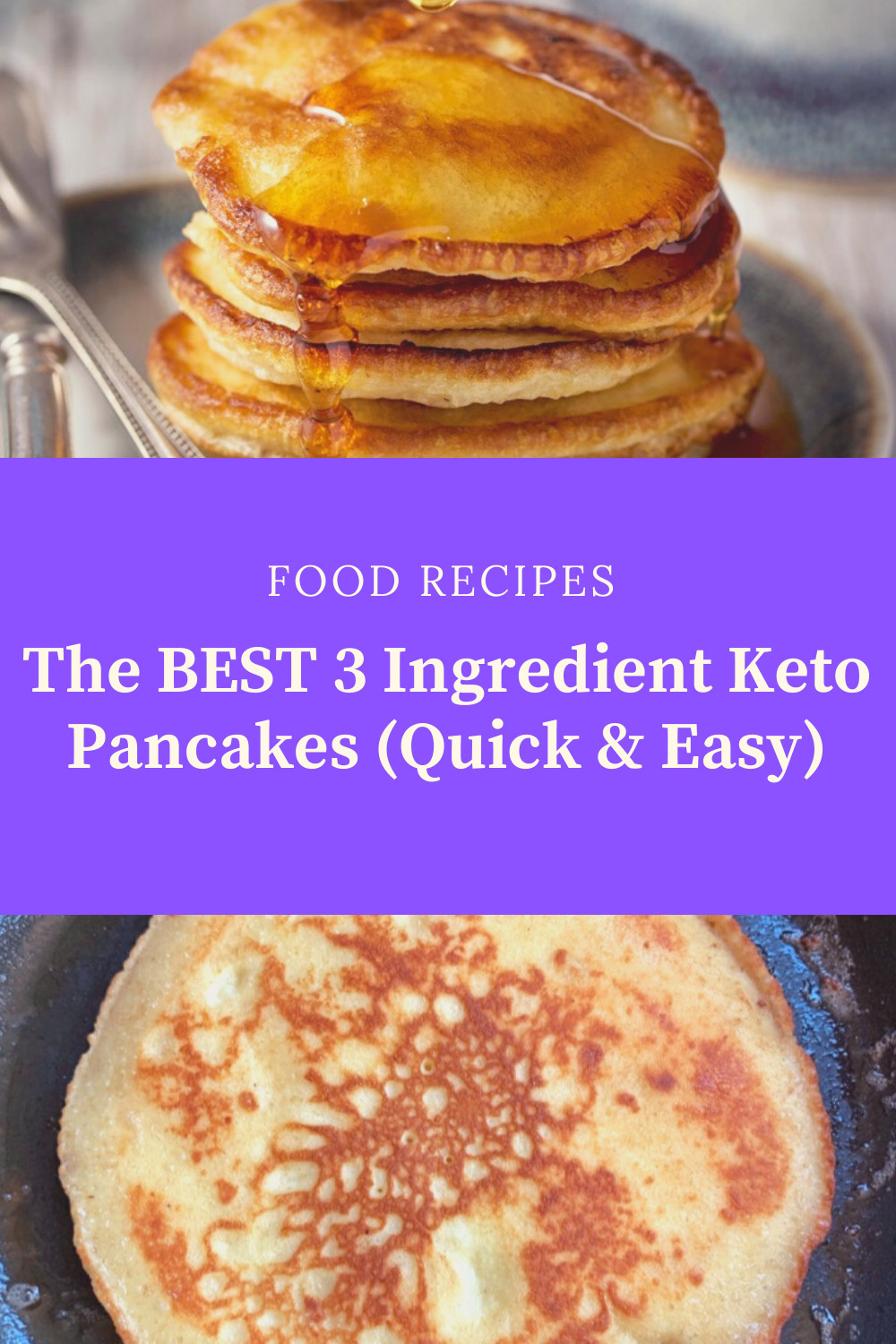 Easy Keto Pancakes 3 Ingredients
 The BEST 3 Ingre nt Keto Pancakes Quick & Easy