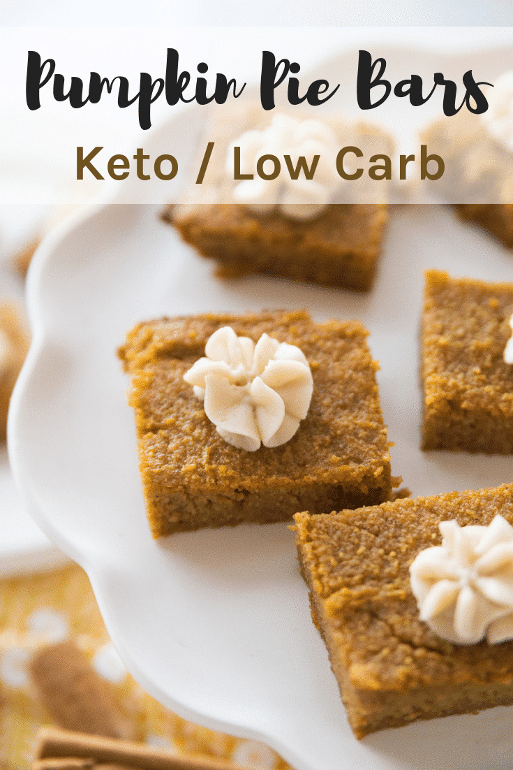 Easy Keto Pumpkin Recipes
 Keto Pumpkin Pie Bars Mouthwatering & Delicious