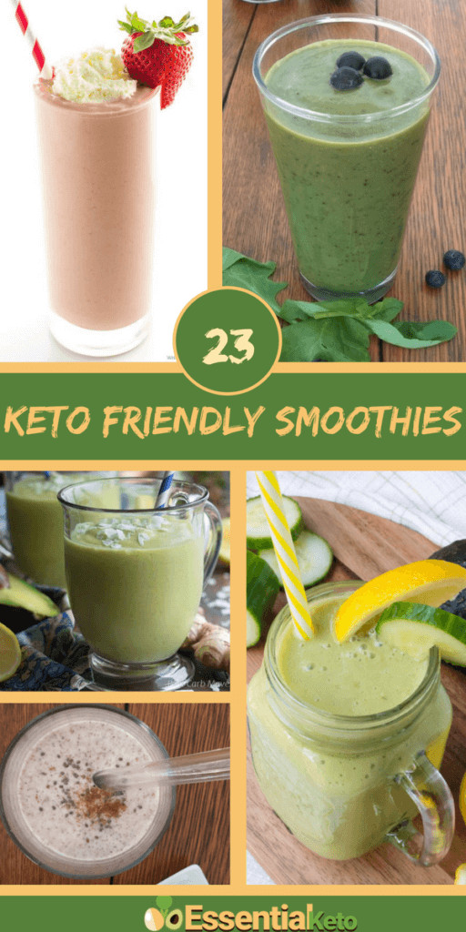 Easy Keto Smoothie Recipes
 23 Keto Smoothies that are Delicious and Low Carb