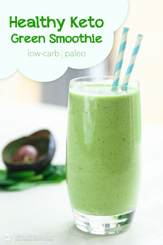 Easy Keto Smoothie Recipes
 Healthy Keto Green Smoothie