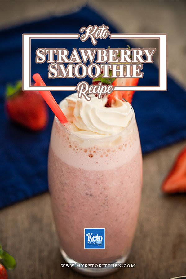 Easy Keto Smoothie Recipes
 Keto Strawberry Smoothie Low Carb Thick & Tasty Easy