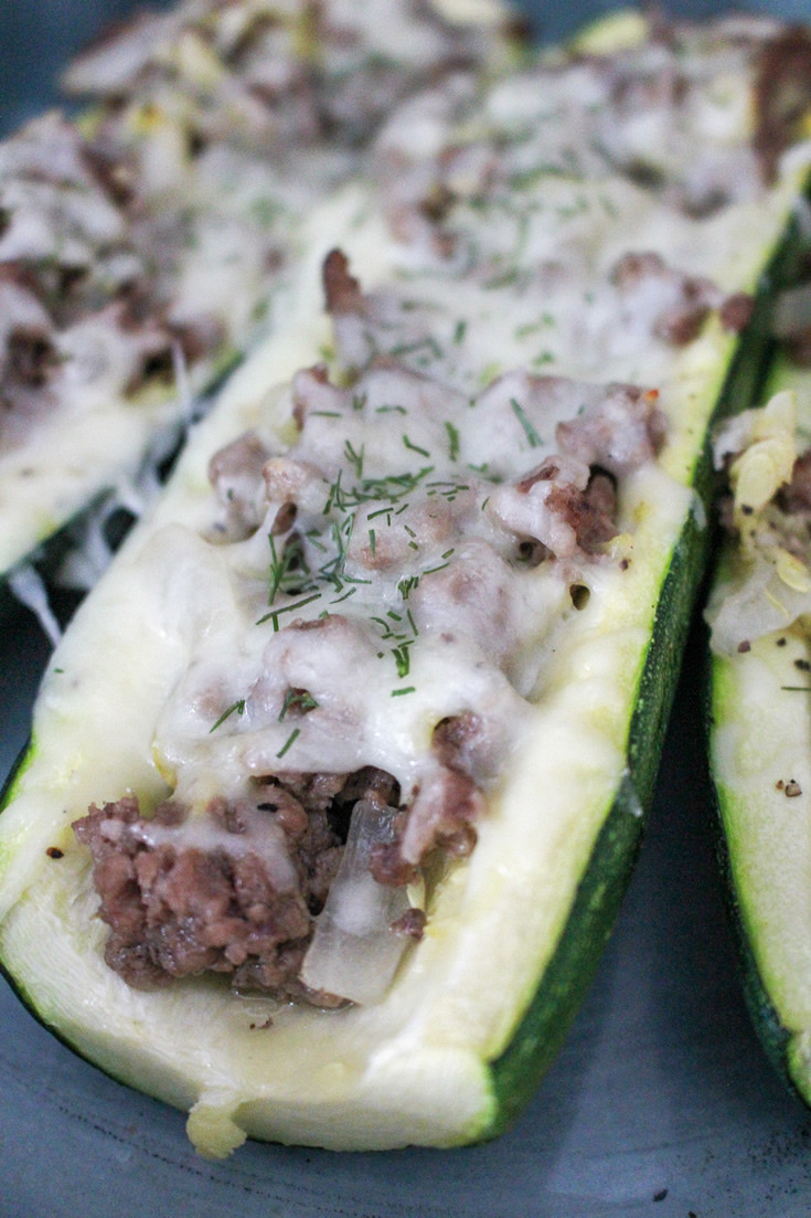 Easy Keto Zucchini Recipes
 Keto Low Carb Zucchini Boats With Ground Beef