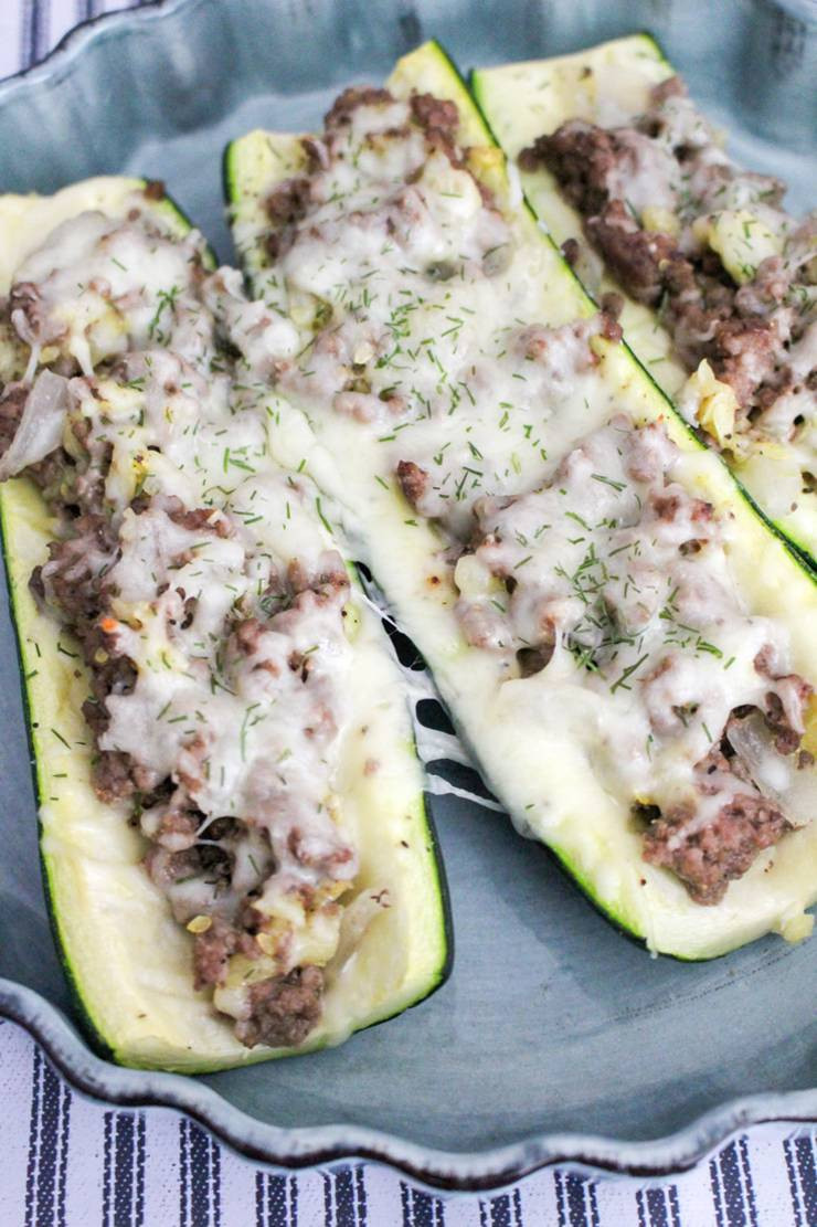 Easy Keto Zucchini Recipes
 Keto Zucchini Boats – Low Carb Zucchini Boats With Ground