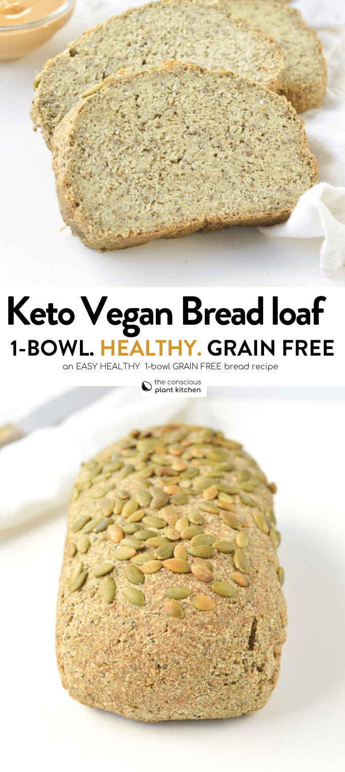 Easy Vegan Keto Bread
 Keto Recipe