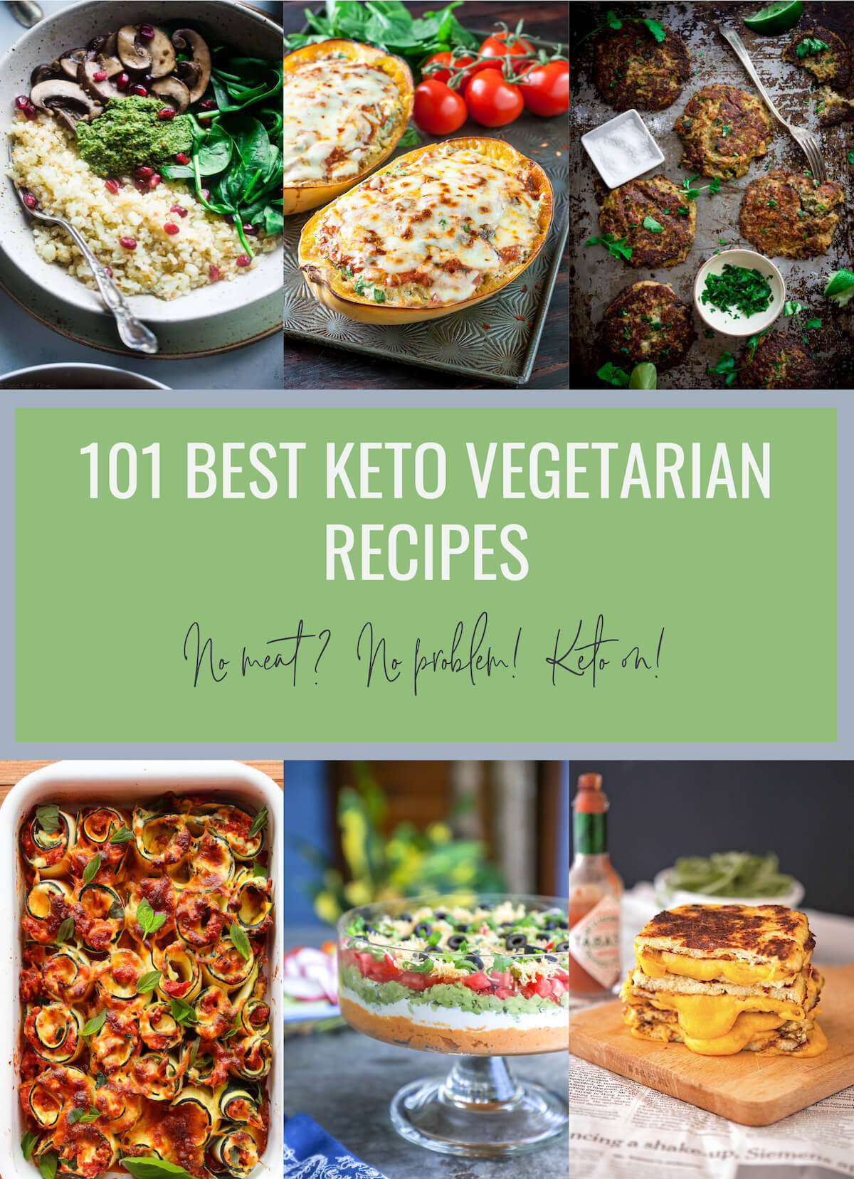 Easy Vegetarian Keto
 101 Best Keto Ve arian Recipes Low Carb