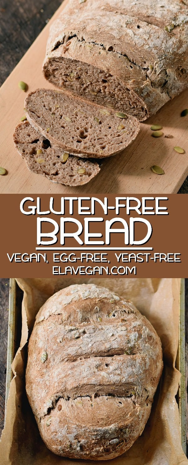 Egg Free Gluten Free Bread
 Gluten Free Vegan Bread