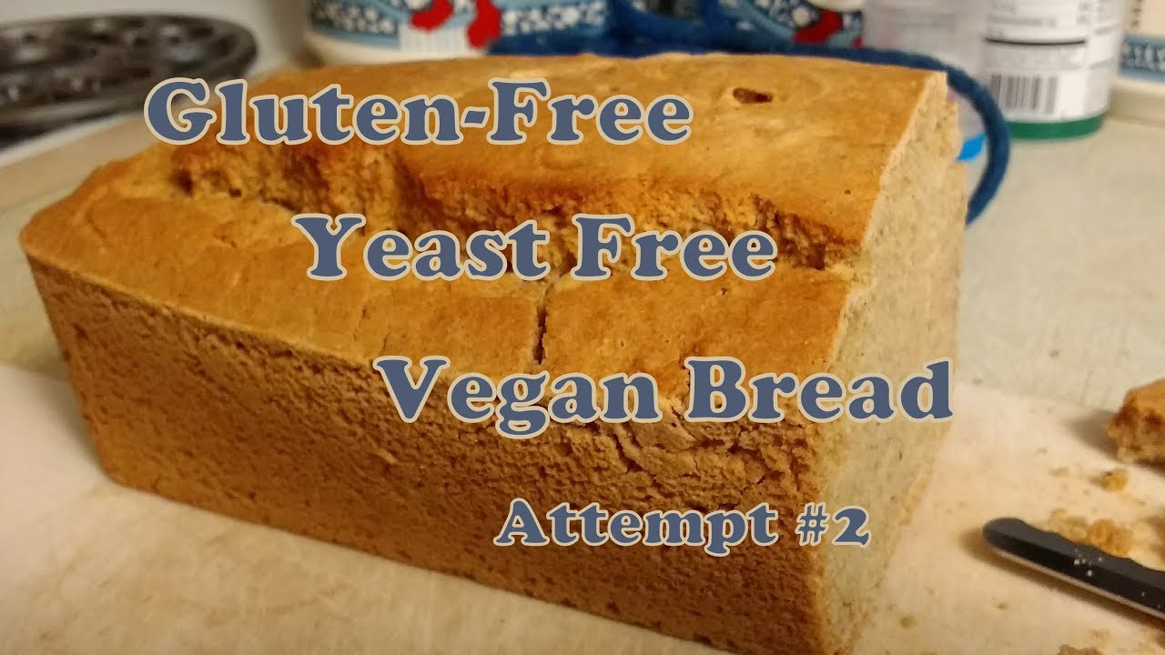 Egg Free Gluten Free Bread
 Gluten free Yeast free Egg free Milk free Vegan Bread