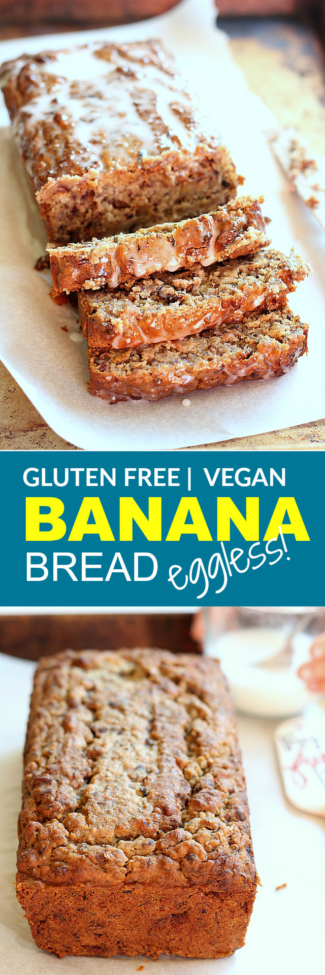 Eggless Gluten Free Bread
 Eggless Banana Bread Gluten Free