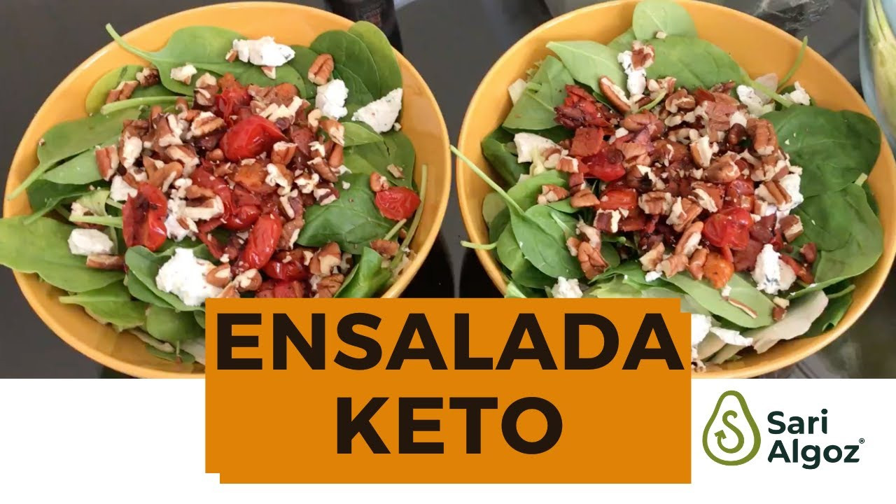 Ensaladas Keto Videos
 ENSALADA KETO Muy rica y fácil de preparar