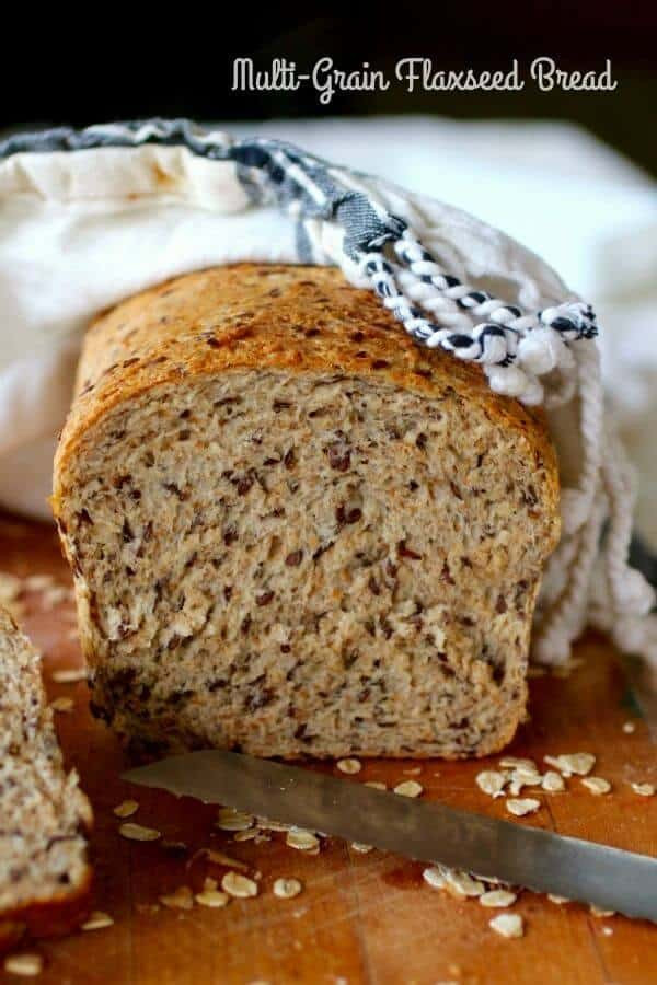 Flax Bread Recipe
 Multigrain Bread Recipe with Flaxseed