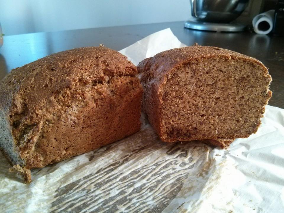 Flax Meal Bread
 Low Carb Flax Bread…My versatile recipe d whatever