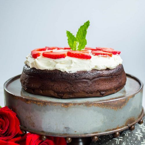 Flourless Keto Desserts
 6 Ingre nt Paleo & Keto Flourless Chocolate Torte