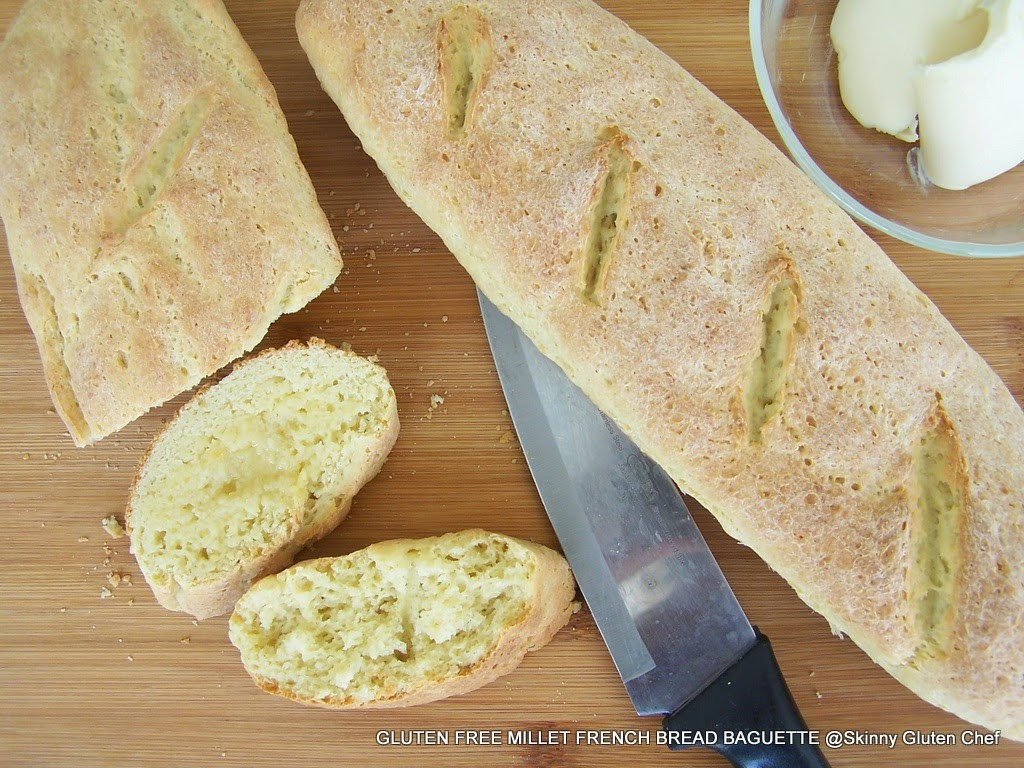 French Bread Carbs
 Gluten Free Millet French Bread Baguette lower carbs as